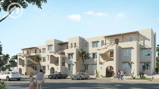 شاليه 1 غرفة نوم للبيع في الساحل الشمالي، مطروح - exterior--hazel-building--hacienda-west-north-coast-palm-hills-1jpeg. jpg