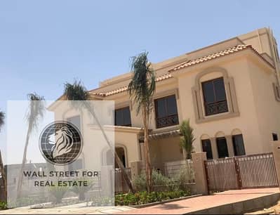 3 Bedroom Twin House for Sale in Madinaty, Cairo - for sale in madinaty with old price villa twin house group 25 garden view
