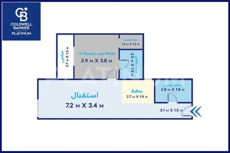 1 Bedroom Apartment for Sale in North Coast, Matruh - c. png