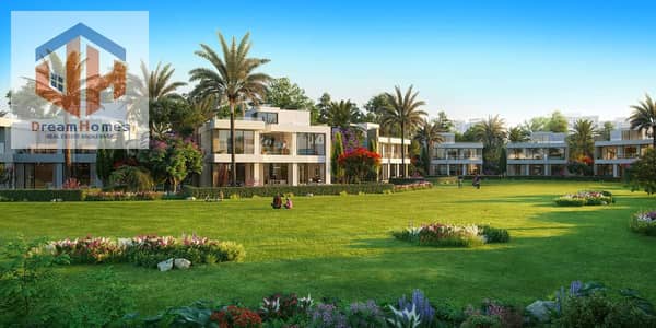 3 Bedroom Twin House for Sale in New Capital City, Cairo - فيلا توين هاوس كورنر للبيع في مدينة نورمع امكانيه تشطيب