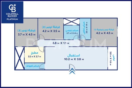 فلیٹ 3 غرف نوم للبيع في رشدي، الإسكندرية - Website. JPG