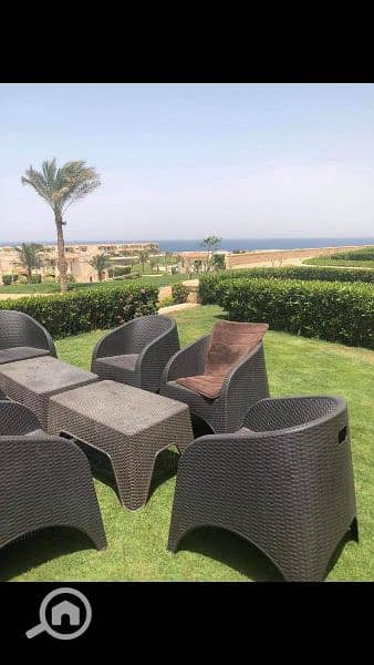 3 Bedroom Chalet for Rent in Ain Sukhna, Suez - شالية للايجار ارضي حديقة في لافيستا السخنة بجوار تلال lavista sokhna