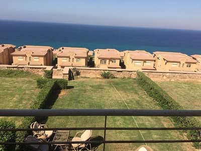 3 Bedroom Twin House for Rent in Ain Sukhna, Suez - فيلا توين هاوس صف اول بحر للايجار تلال السخنة