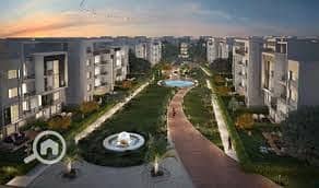2 Bedroom Flat for Sale in Mostakbal City, Cairo - green square. jpg