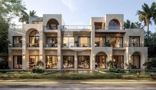 3 Bedroom Townhouse for Sale in Sheikh Zayed, Giza - th jirian. PNG