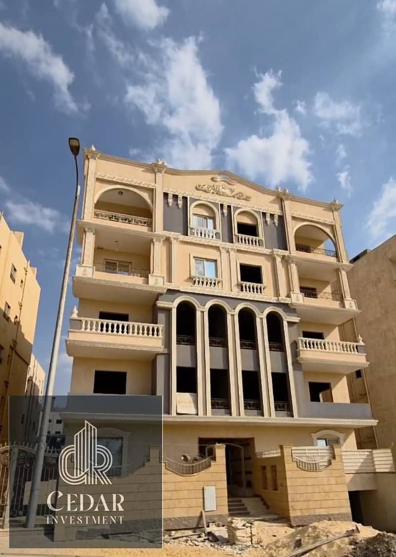 Apartment for sale with an open view directly on Mountain View iCity, 170m, sea-facing in Gardenia El Shams, 6th of October