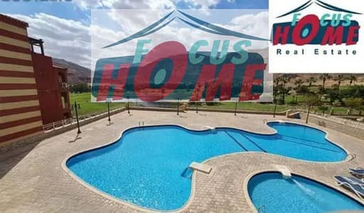 2 Bedroom Chalet for Sale in Ain Sukhna, Suez - لسرعة البيع شالية لقطة ف بورتو السخنة جولف خلف البانوراما porto sokhna