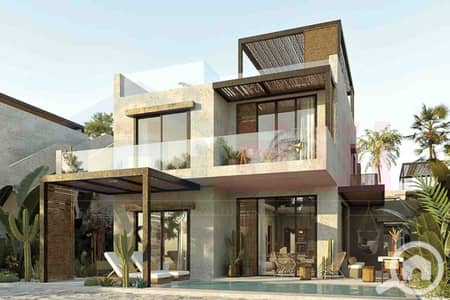 شاليه 2 غرفة نوم للبيع في الساحل الشمالي، مطروح - IMG-20240316-WA0012. jpg