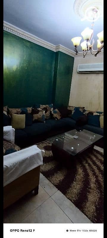 3 Bedroom Flat for Rent in Zahraa Al Maadi, Cairo - شقة مفروشة للإيجار المعراج العلوي زهراء المعادي