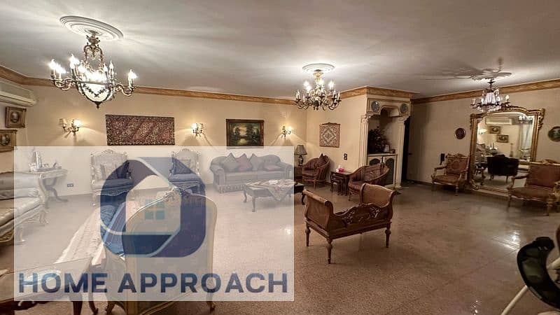 Apartment, 280 square meters, for sale in Nasr City Sixth region , Saqalia Street (off Hassanien Haikle Street), 4 bedrooms