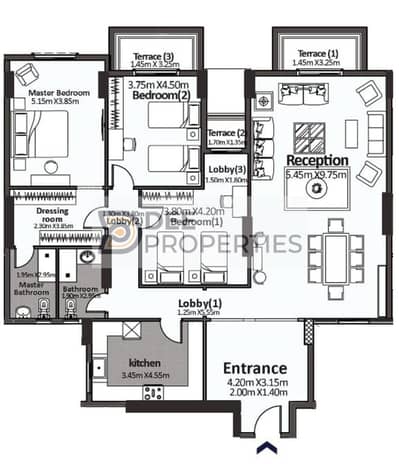 3 Bedroom Apartment for Sale in Moharam Bik, Alexandria - IMG-20250925-WA0015. jpg