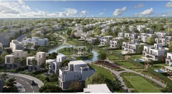 فیلا 4 غرف نوم للبيع في 6 أكتوبر، الجيزة - O West Stand Alone Villa (Hill side phase)