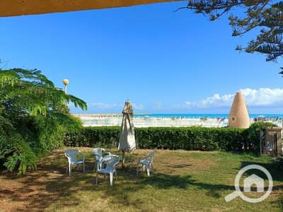 4 Bedroom Chalet for Rent in North Coast, Matruh - شاليه بمارينا 4 اول صف بحر علي شاطئ نادي السيارات