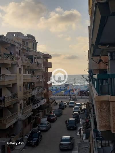 فلیٹ 3 غرف نوم للبيع في النخيل، الإسكندرية - شقه ٣نوم بالطابق التالت علوي بحري بلوك بحر