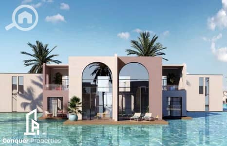 شاليه 2 غرفة نوم للبيع في الساحل الشمالي، مطروح - Untitled design - 2024-05-09T141239.969. png