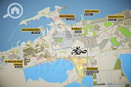 فلیٹ 3 غرف نوم للبيع في محرّم بيك، الإسكندرية - 05. jpg