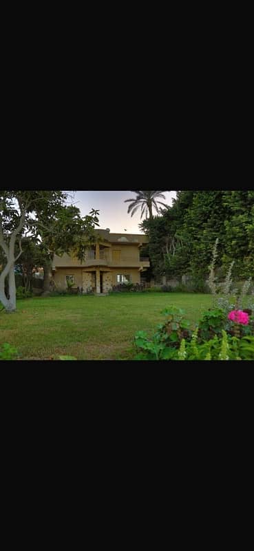 5 Bedroom Villa for Sale in Warraq, Giza - villa direct Nile view at tanash ready to move best location in egypt