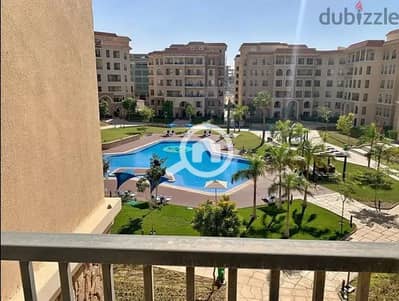 شقة 2 غرفة نوم للبيع في القاهرة الجديدة، القاهرة - شقة بجنينه متشطبة بالكامل امام الجامعة الأمريكية في التجمع الخامسCAIRO