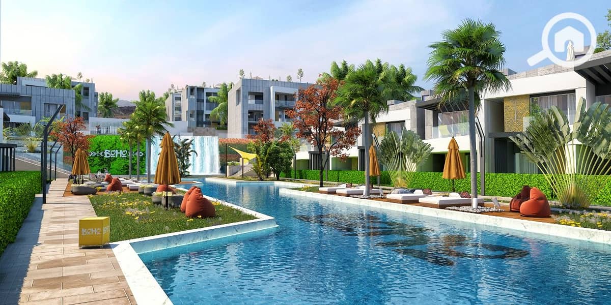 Chalet for sale in one of the most beautiful villages in Ain Sokhna — at BOHO El Sokhna with a down payment of EGP 637,000 only, featuring a stunning - Widok 6