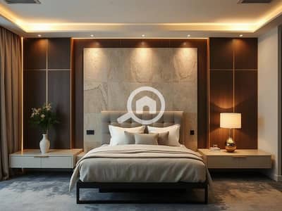 شقة 3 غرف نوم للبيع في القاهرة الجديدة، القاهرة - A serene master bedroom suite designed as a tra. . . . png