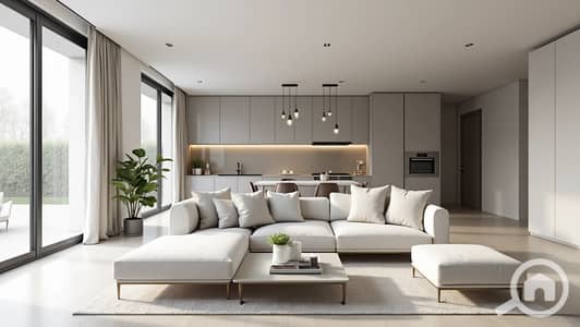 شقة 3 غرف نوم للبيع في القاهرة الجديدة، القاهرة - Living Room. png