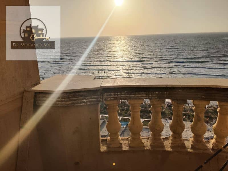 شقه مفروشه ايجاريومي ع شط ميكا فيو بحرصف اولwi-fi شهرالعسل بيطاش عجمي