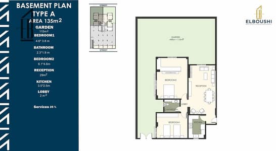 فلیٹ 2 غرفة نوم للبيع في القاهرة الجديدة، القاهرة - Basement24. jpg