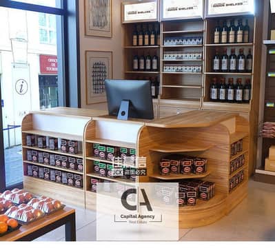 Retail for Rent in New Cairo, Cairo - Australian Retail Store Checkout Area Convenience Store Mdf Cash Counter Countertop Checkout Stand - Buy Retail Store Checkout Area cash Counter checkout Desk For Sale Product on Alibaba_com. jpeg