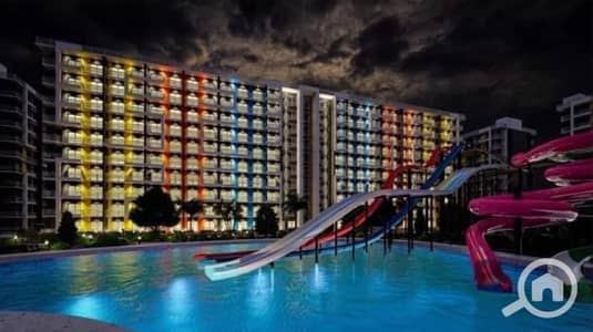 2 Bedroom Chalet for Sale in North Coast, Matruh - استلم فوري شاليه غرفتين ف 129بورتو ووك بسعر لقطه اقل الشركه مليون جنيه