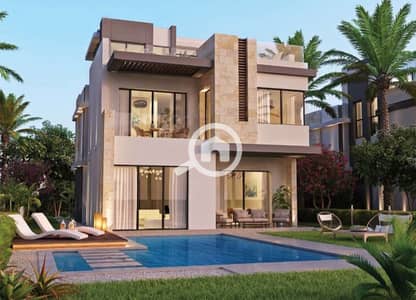 فیلا 4 غرف نوم للبيع في 6 أكتوبر، الجيزة - Villas-For-Sale-in-Tawny. png