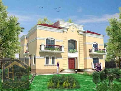 6 Bedroom Villa for Sale in New Cairo, Cairo - elrehab-villas-area-8-model-Z-Z_4. jpg