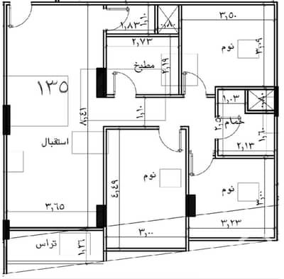 شقة 3 غرف نوم للبيع في حدائق الاهرام، الجيزة - 1000857699. png