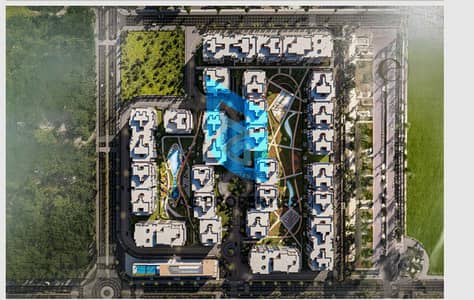 3 Bedroom Flat for Sale in Sheikh Zayed, Giza - master plan. png