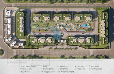 شقة 3 غرف نوم للبيع في الشيخ زايد، الجيزة - master plan G west. PNG