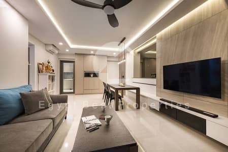 4 Bedroom Villa for Sale in New Cairo, Cairo - Rezt-Relax-Interior-Bellewaters-Condo-SG-2. jpg