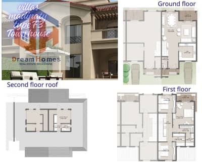 3 Bedroom Villa for Sale in Madinaty, Cairo - مدينتي-فيلات-نموذج F3. jpg