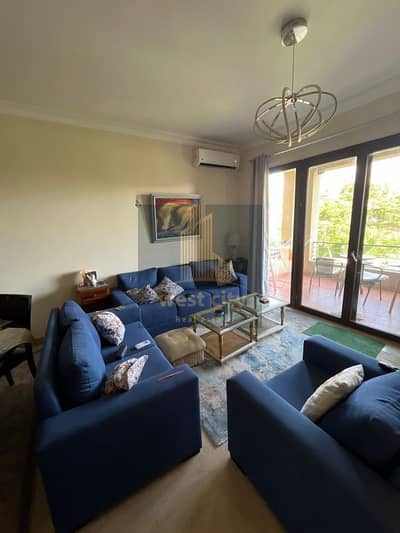 شقة 2 غرفة نوم للايجار في الشيخ زايد، الجيزة - fully furnished apartment for rent in compound casa sodic west