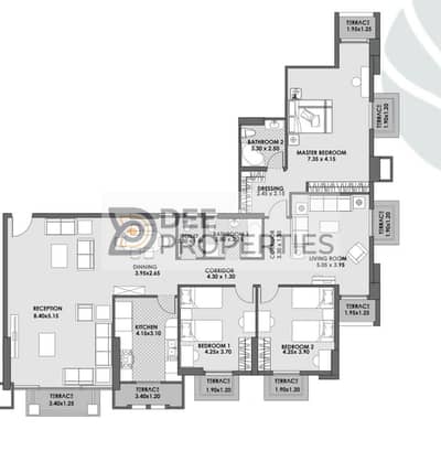 شقة 3 غرف نوم للبيع في محرّم بيك، الإسكندرية - IMG-20251007-WA0029. jpg