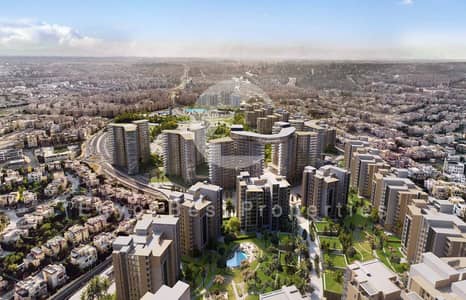 1 Bedroom Hotel Apartment for Sale in Sheikh Zayed, Giza - Bird's-eye-Cluster-m2. jpg