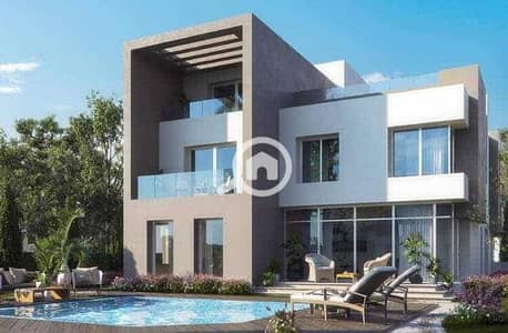 فیلا 4 غرف نوم للبيع في الشيخ زايد، الجيزة - Lake West 1. jpg