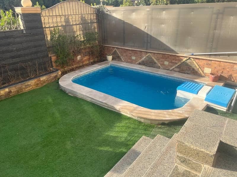 Villa for rent fully furnished private pool New Cairo Villa for rent fully furnished private pool New Cairo