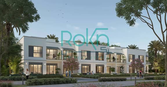 4 Bedroom Townhouse for Sale in Sheikh Zayed, Giza - Evergreen-Villas-Townhomes-OAK-B. jpg