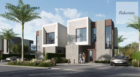 3 Bedroom Townhouse for Sale in Sheikh Zayed, Giza - twin. PNG