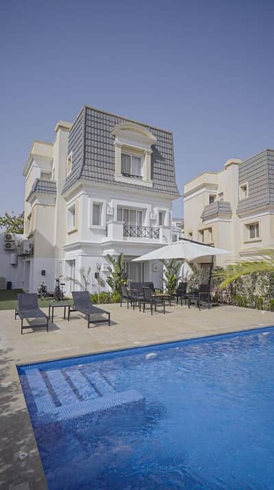 4 Bedroom Villa for Sale in 6th of October, Giza - فيلا مستقلة للبيع Mountain View Chillout Park