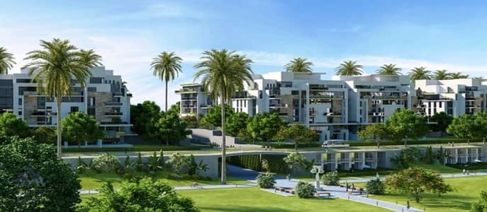 2 Bedroom Apartment for Sale in New Cairo, Cairo - شقة 110م دور 4 فيو لاجون بتقسيط مريح (9). jpeg