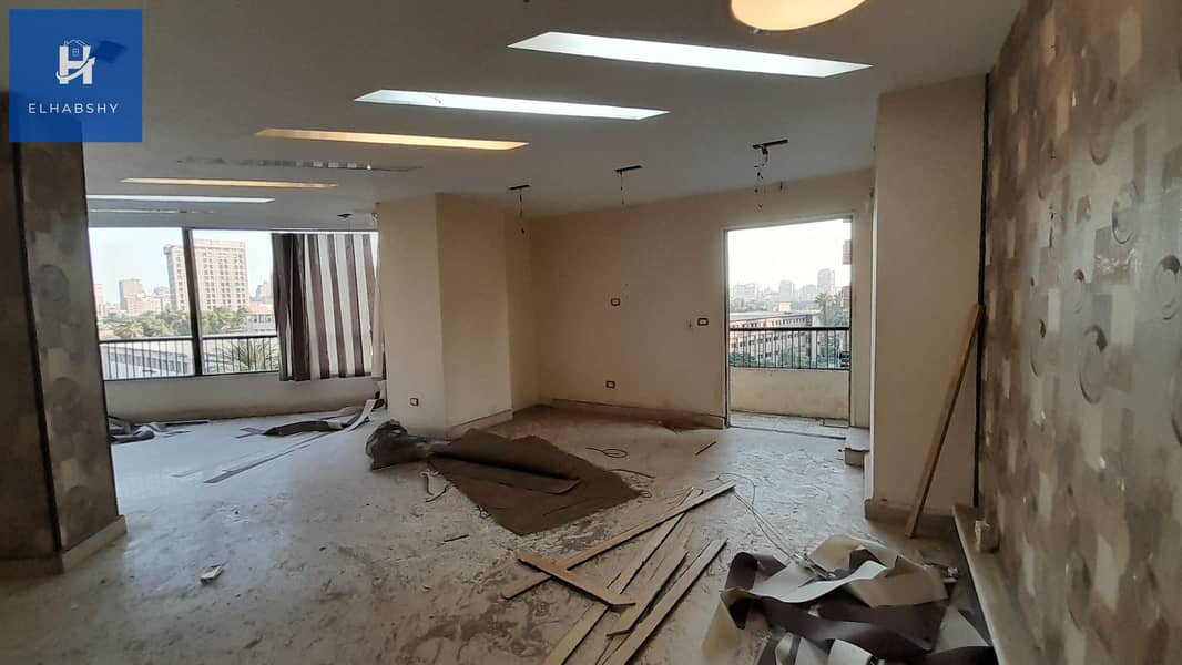 3 شقة للبيع في المهندسين 300م في شارع الثورة الرئيسى بفيو رائع  (3). jpg