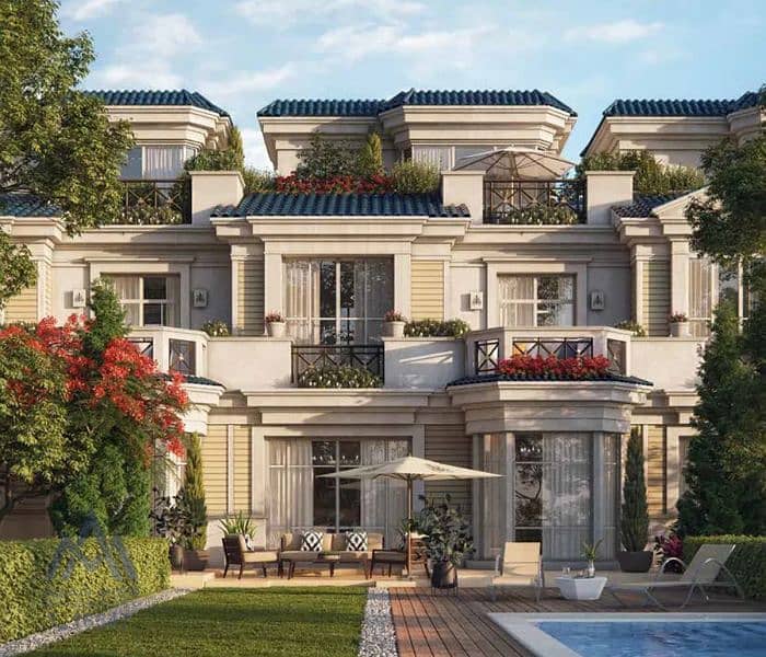 12 فيلا مستقلة ريسيل 350م جاهزة متشطبة بحديقة وروف (6). png