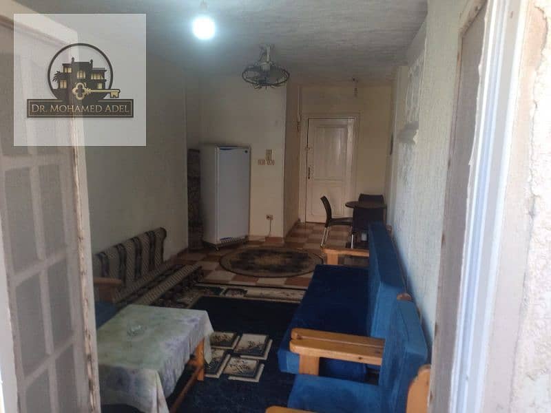 شقه مفروشه للايجار اليومي شهر العسل تطل ع البحر البيطاش الاسكندريه