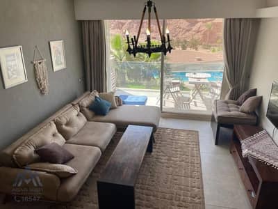 2 Bedroom Chalet for Sale in Ain Sukhna, Suez - شاليه دور أول 95م تشطيب كامل بإطلالة بحرية مميزة (13). jpeg