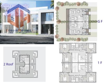 فیلا 3 غرف نوم للبيع في العاصمة الإدارية الجديدة، القاهرة - noor-villas- Tw. jpg